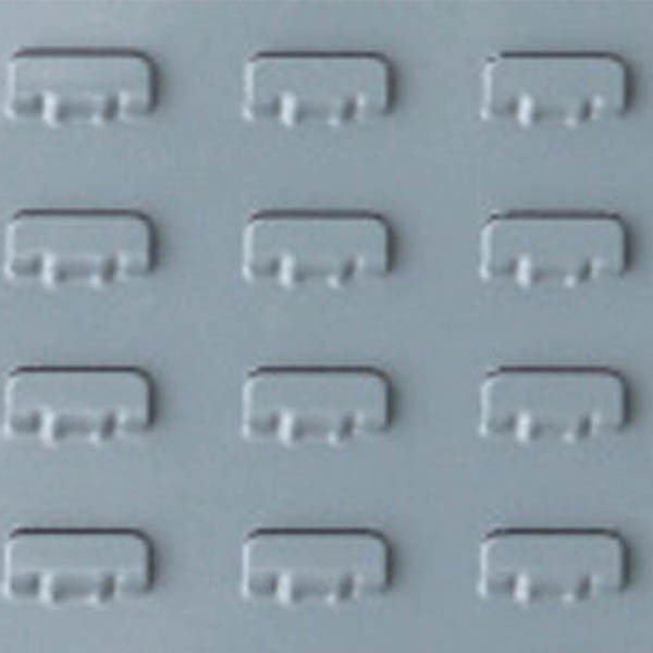 457x641mm SSLP 2 Grey SlickStock™ Louvered Panel
